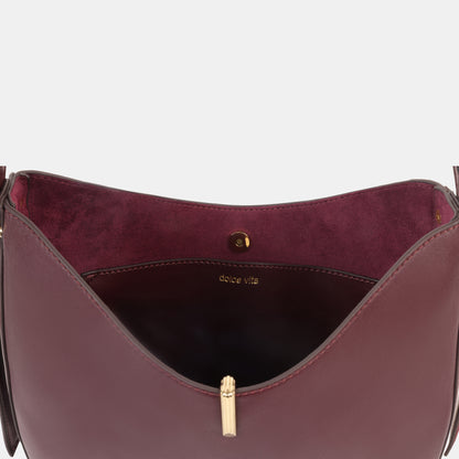 BREE BURGUNDY LEATHER