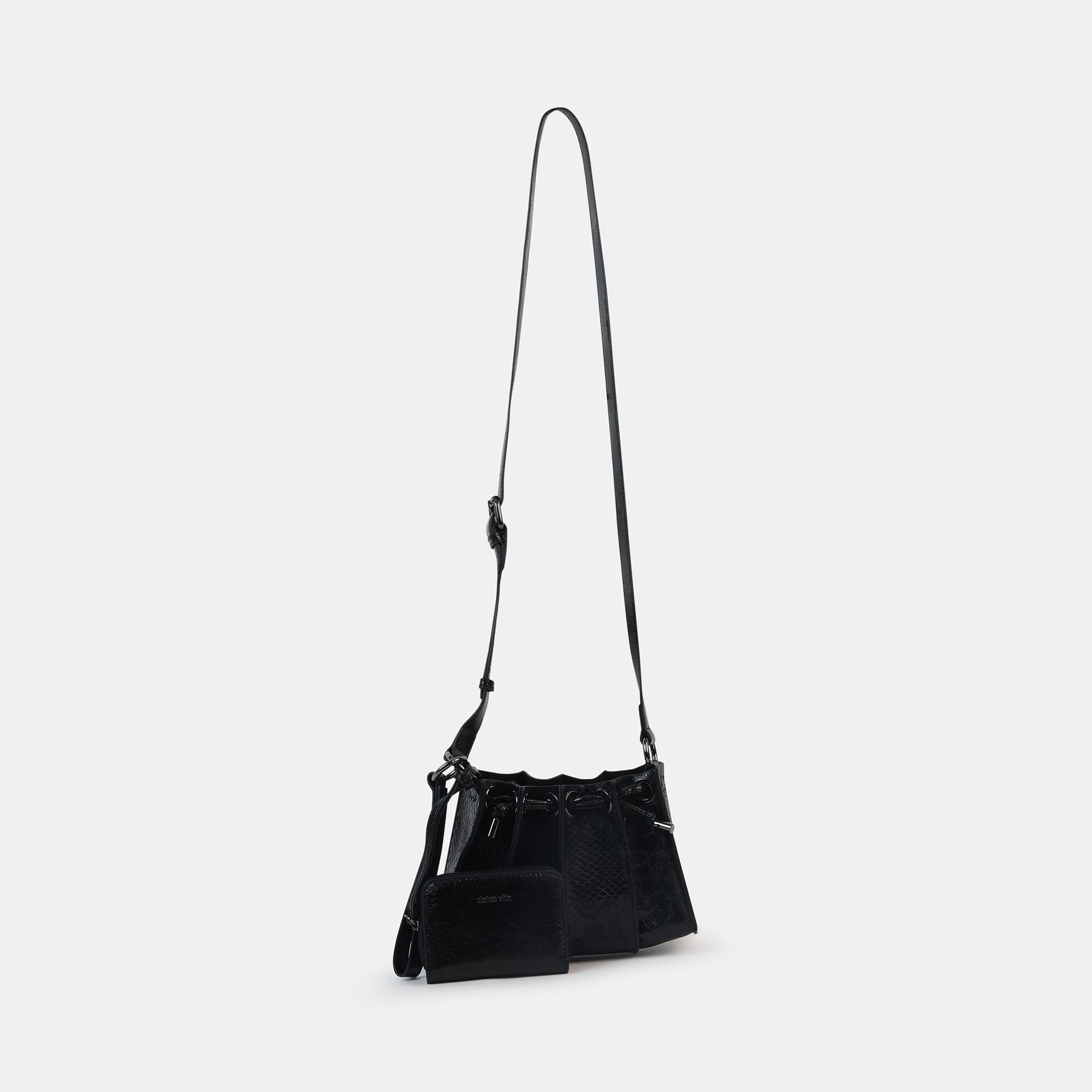 TONETTE CUIR NOIR - view 7