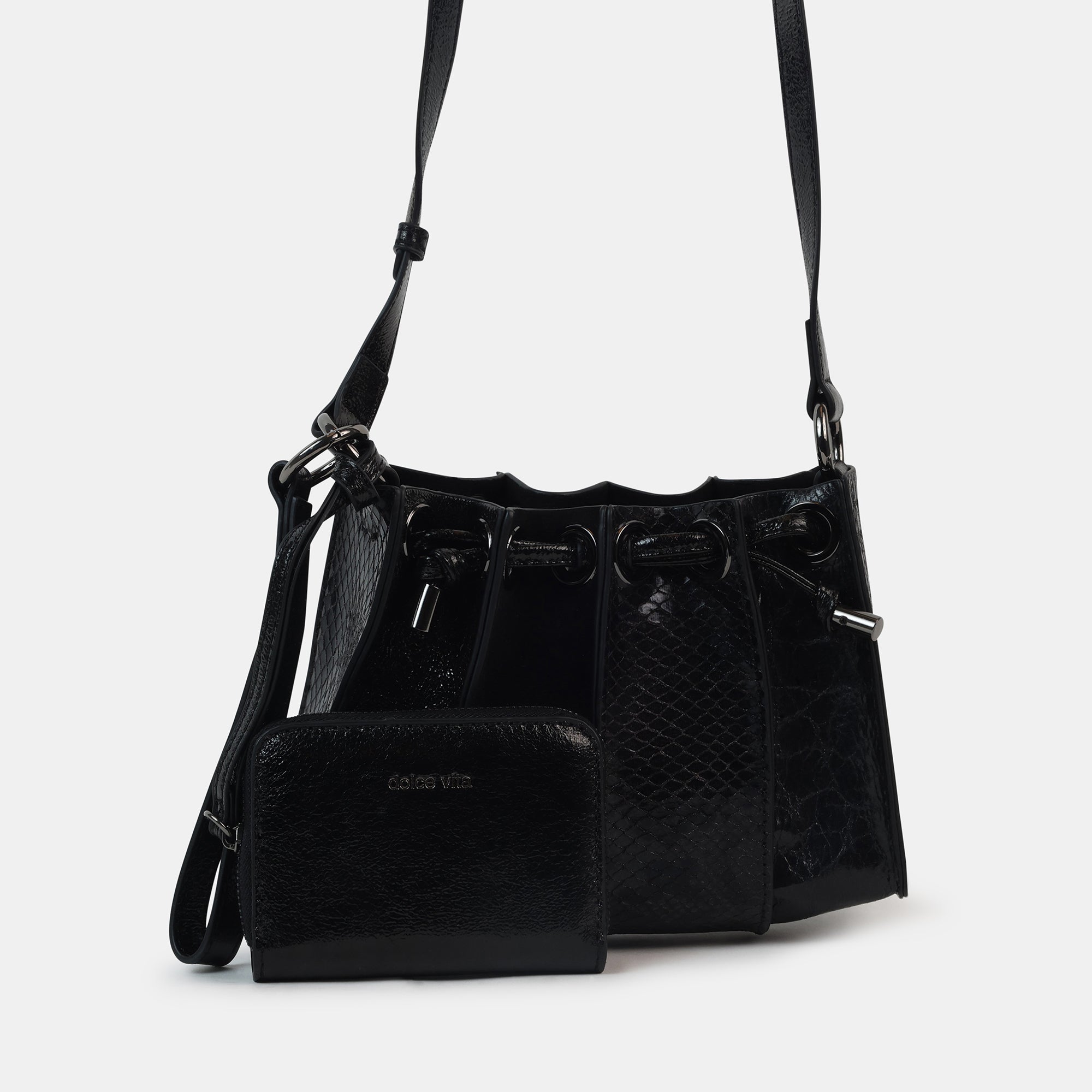 TONETTE CUIR NOIR - view 2