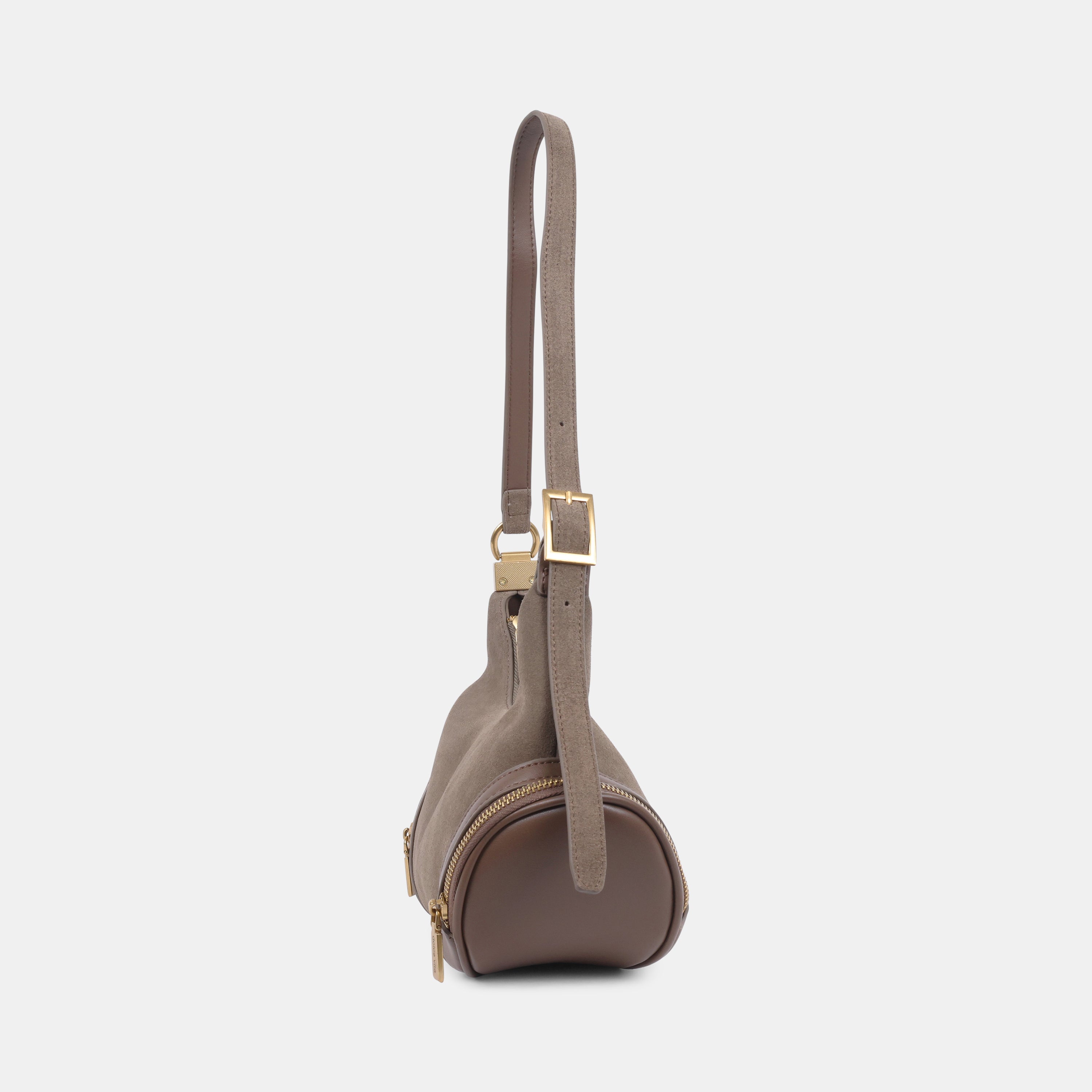 BRIONY SUEDE OLIVE - view 3