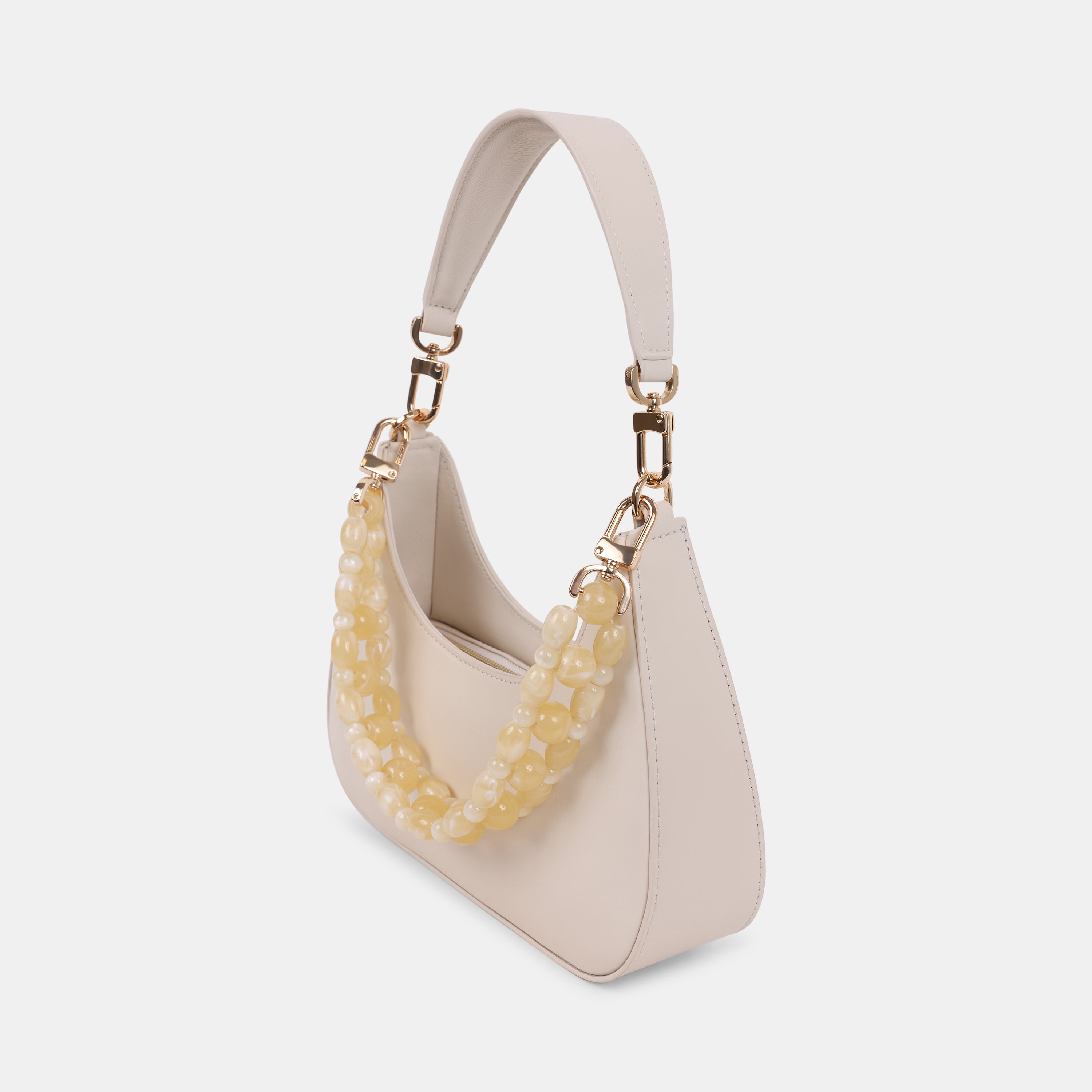 SOLEN IVORY LEATHER - view 2