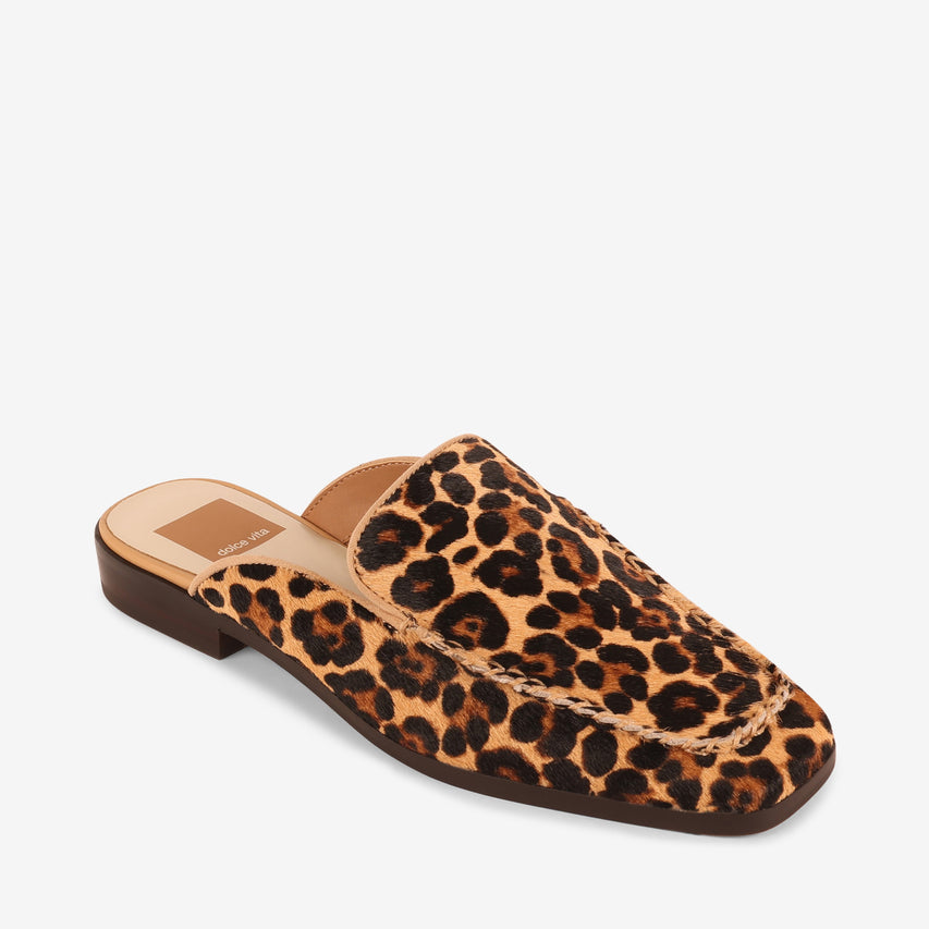 BRADLY CALF HAIR DK LEOPARD CALF HAIR