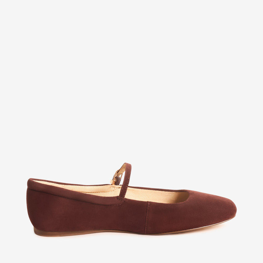 REYES MULBERRY SUEDE