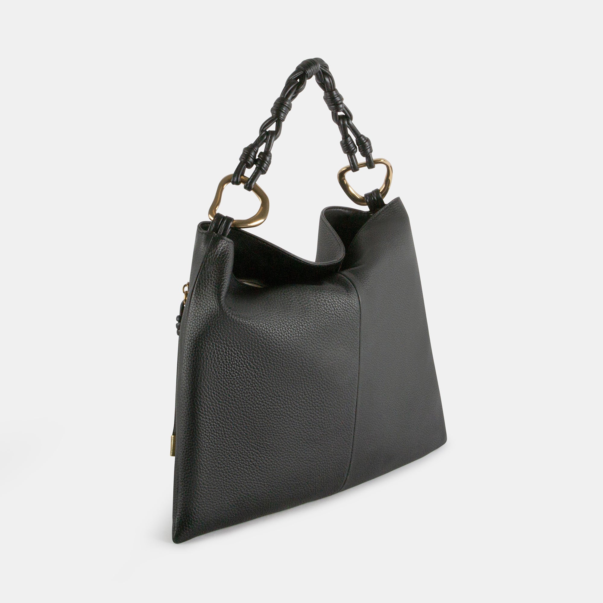 BEATRIX BLACK LEATHER
