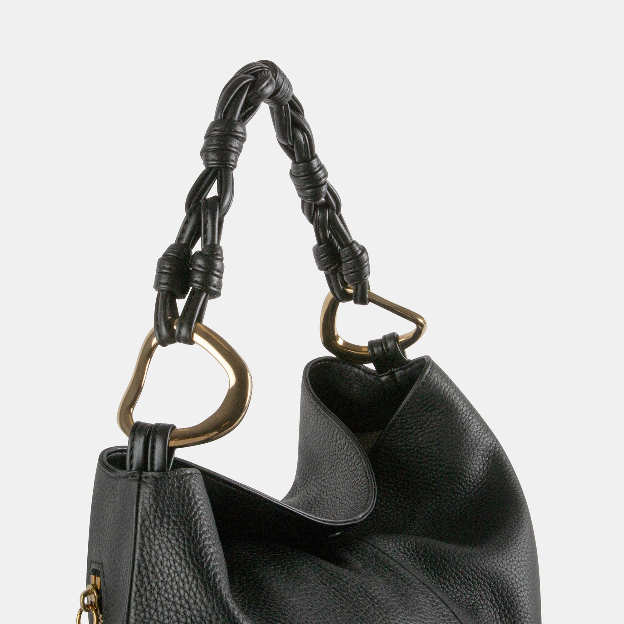 BEATRIX BLACK LEATHER