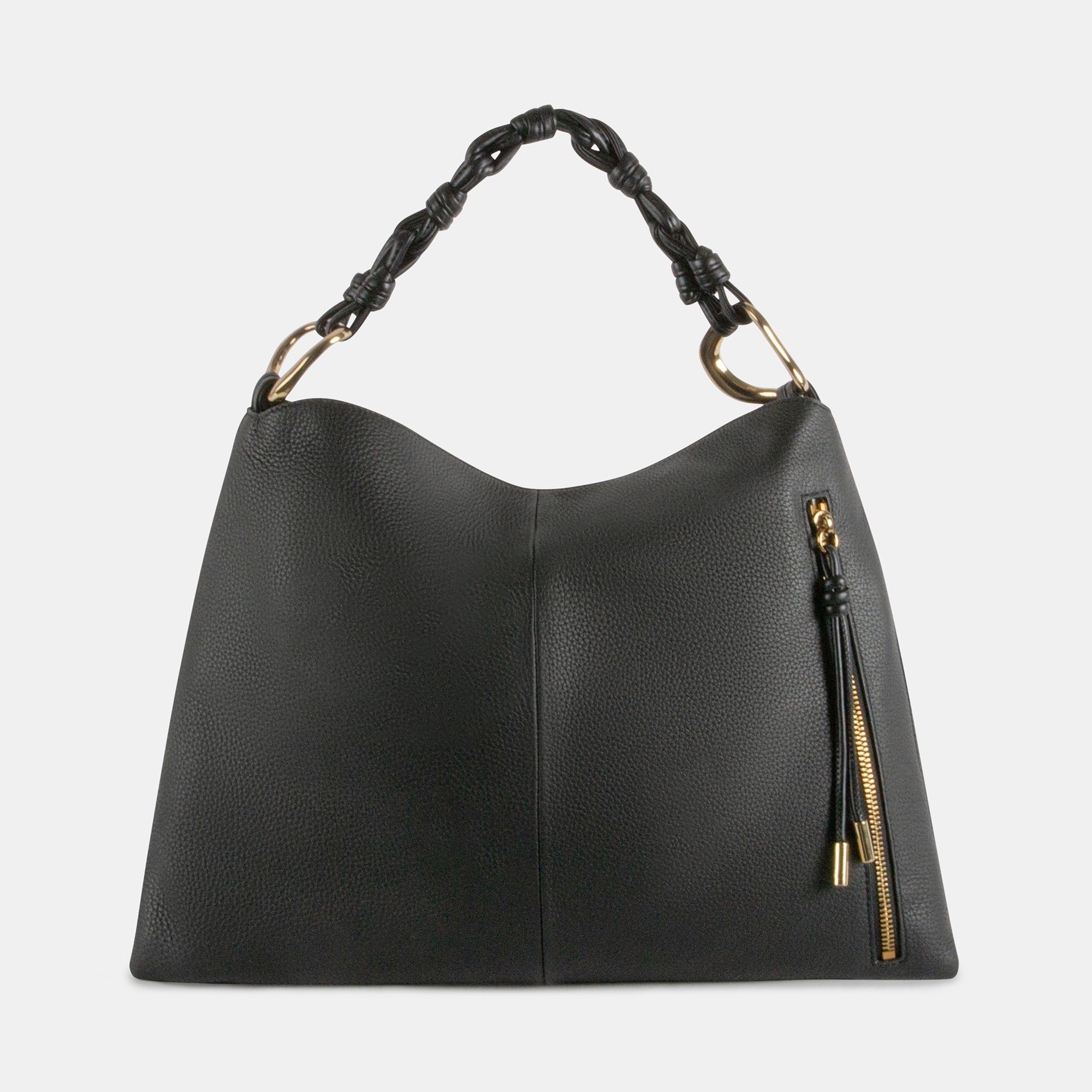 BEATRIX BLACK LEATHER
