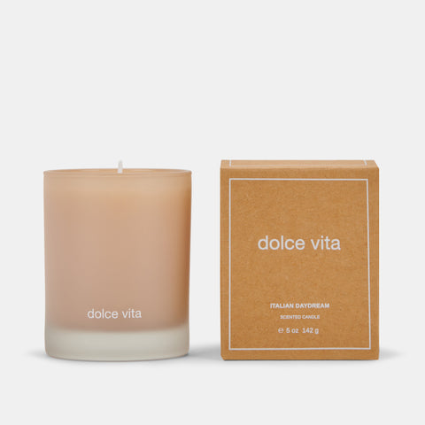 DOLCEVITA BOUGIE ITALIENNE DAYDREAM NATURELLE Ambiance chaleureuse