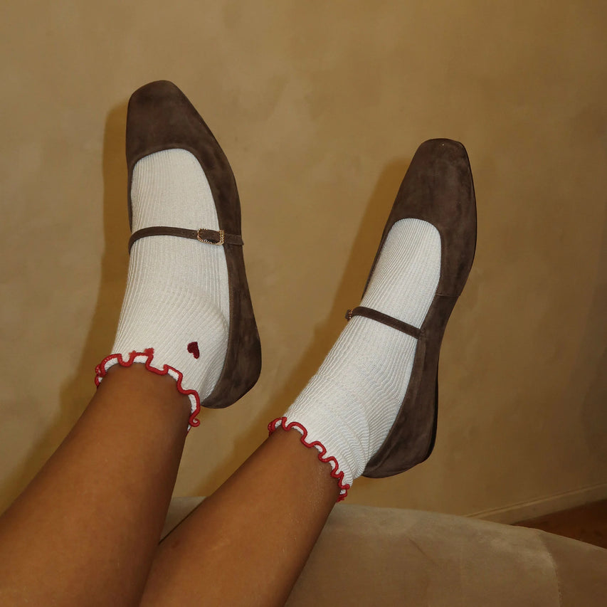 REYES DARK BROWN SUEDE