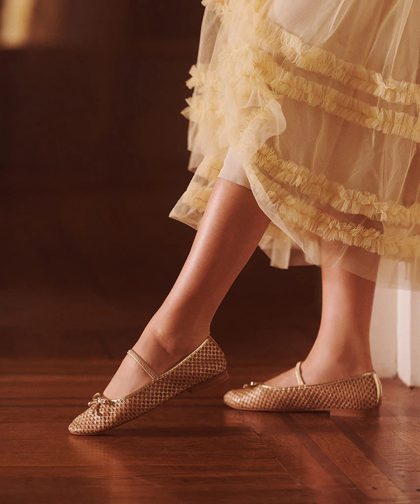CARIN GOLD RAFFIA