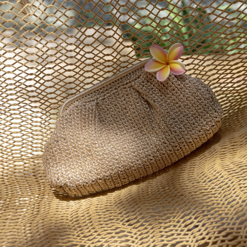 IONE GOLD RAFFIA