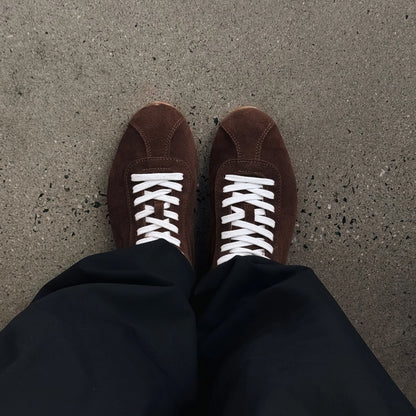 SERINA DARK BROWN SUEDE
