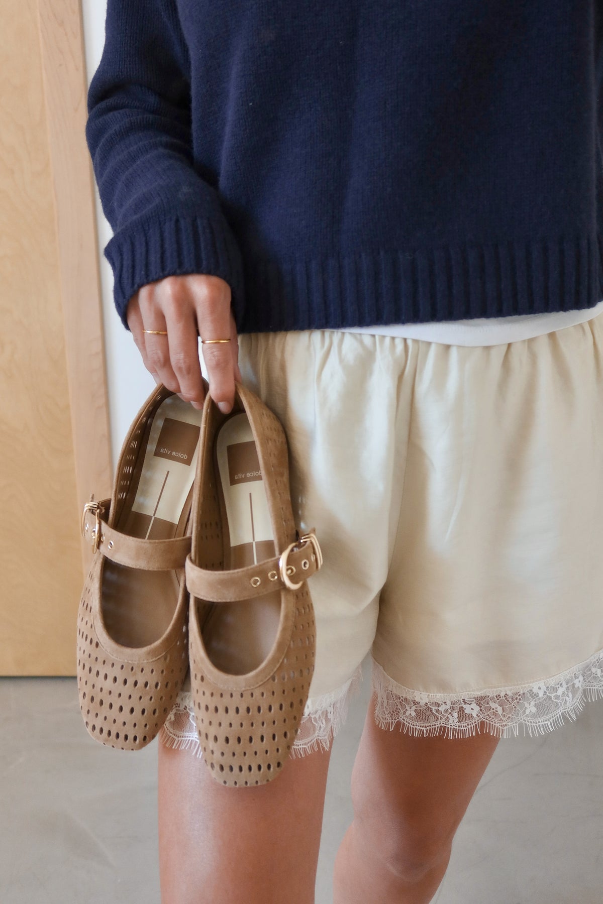 MIKELA COCOA PERF SUEDE - view 12