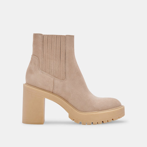 DOLCEVITA CASTER H2O TAUPE SUEDE Booties