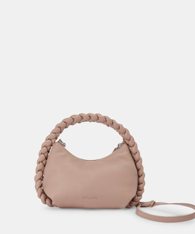 DOLCEVITA PIPPA TAUPE LEATHER Braided Details