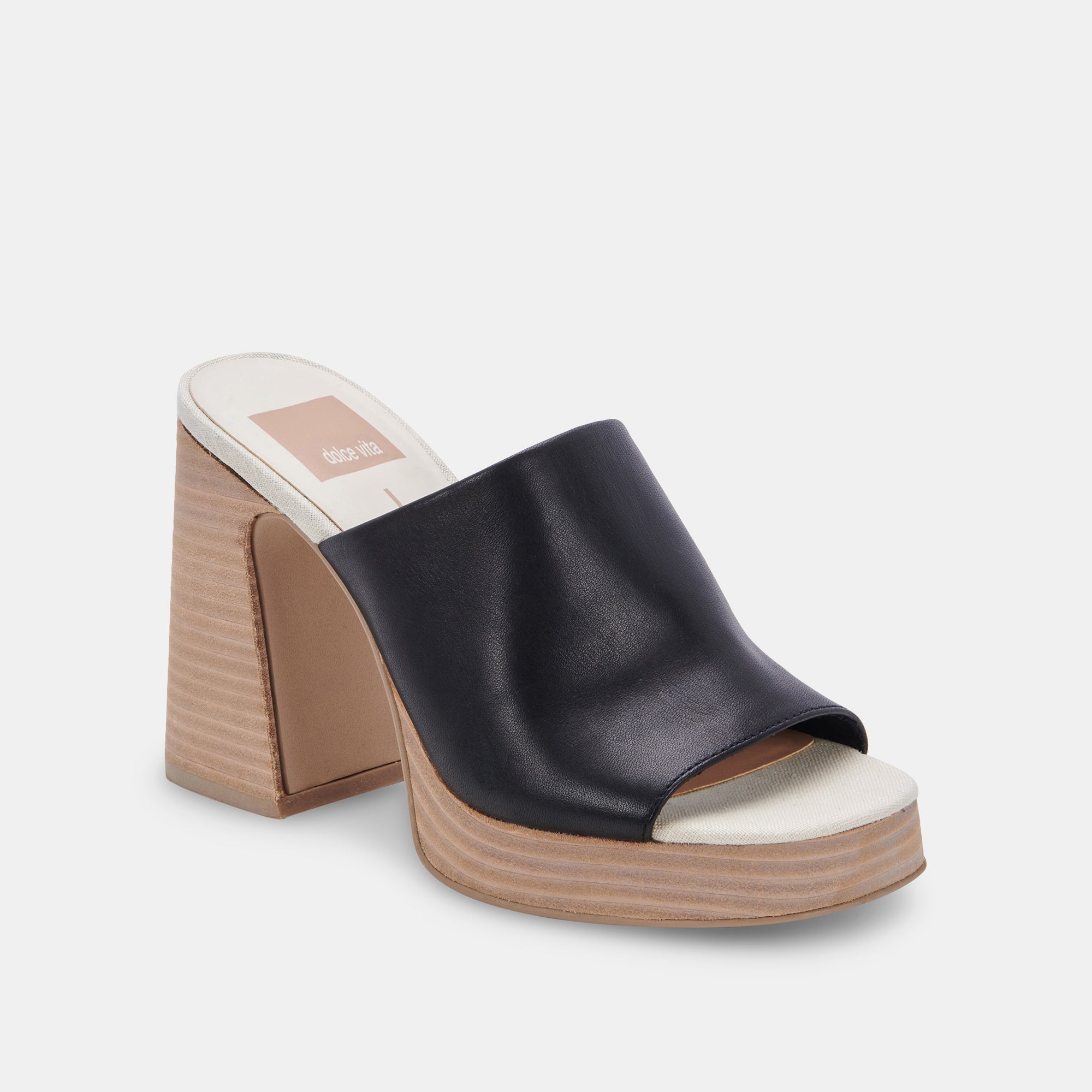 LUKAS BLACK LEATHER