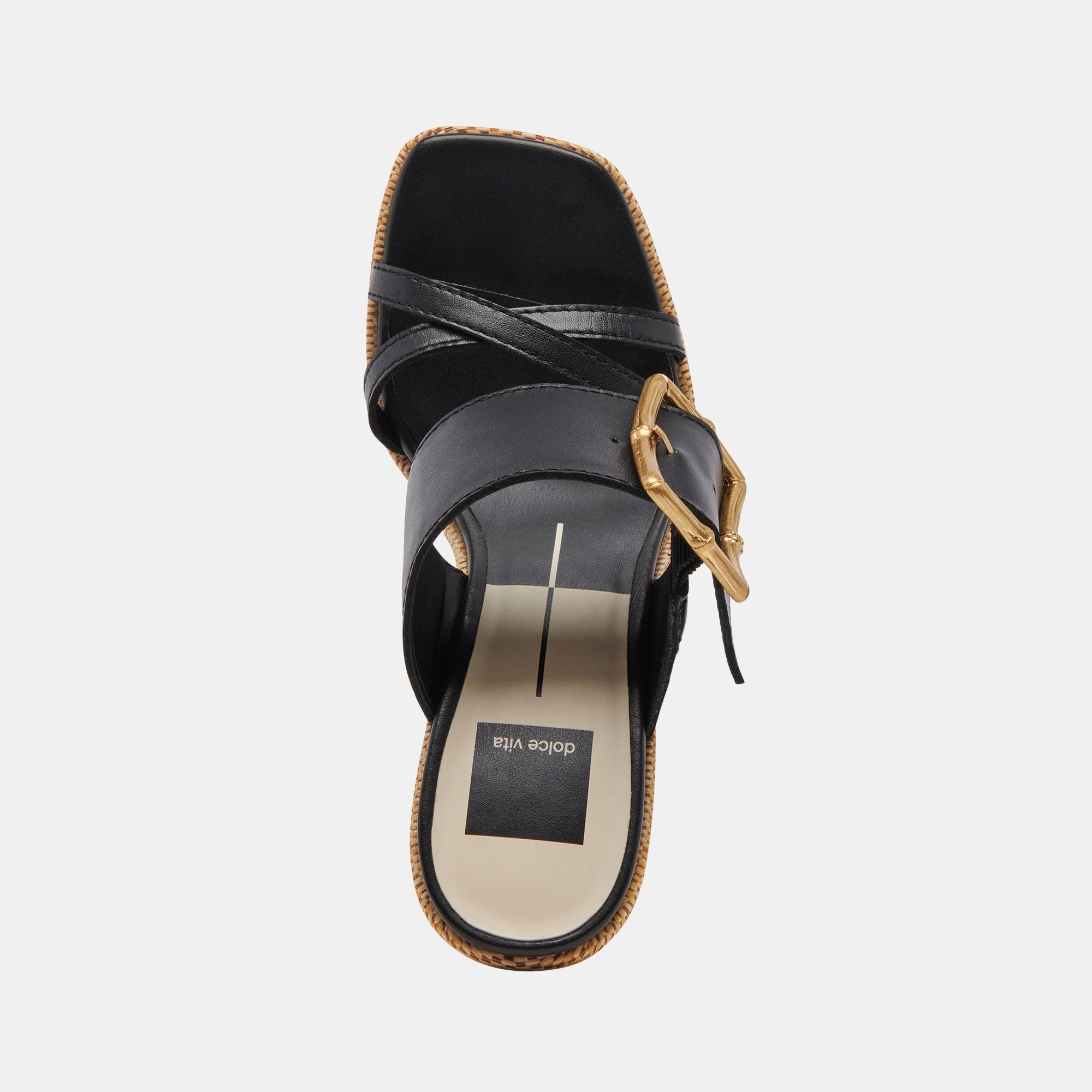 ONNIE BLACK LEATHER