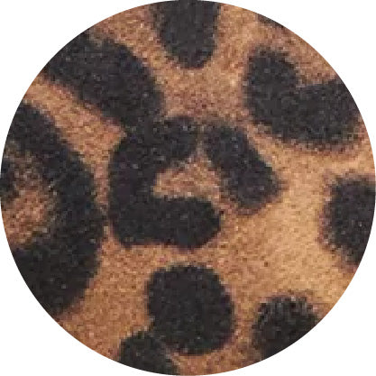 LEOPARD SUEDE