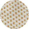 ZINA TAN/CREAM RAFFIA